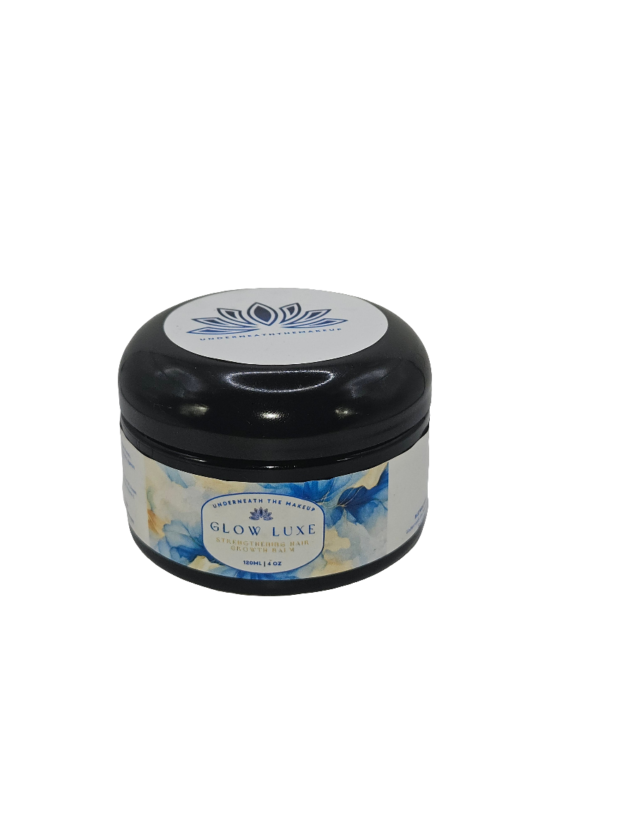 Glow Luxe hair balm for strengthening hair"